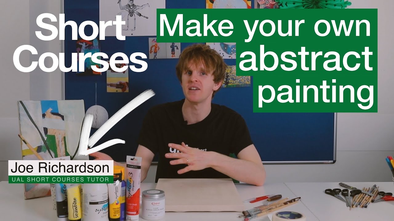Make your Own Abstract Painting | 10 Minute Art Club | Short Courses