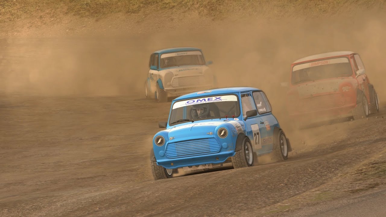Dirt Rally : Lydden Hill, England - Mini Classic Rallycross (2'32''538 ...