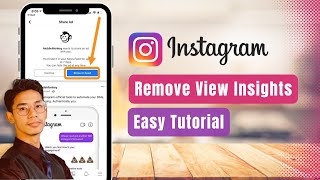 How to Remove View Insights on Instagram !