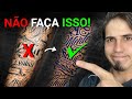 PEGUEI UMA TATTOO FEIA DE LETTERING E CORRIGI DO JEITO CERTO!