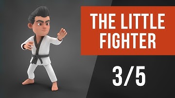 Timelapse in Blender 2.8: The Little Fighter 3/5 - Clothes