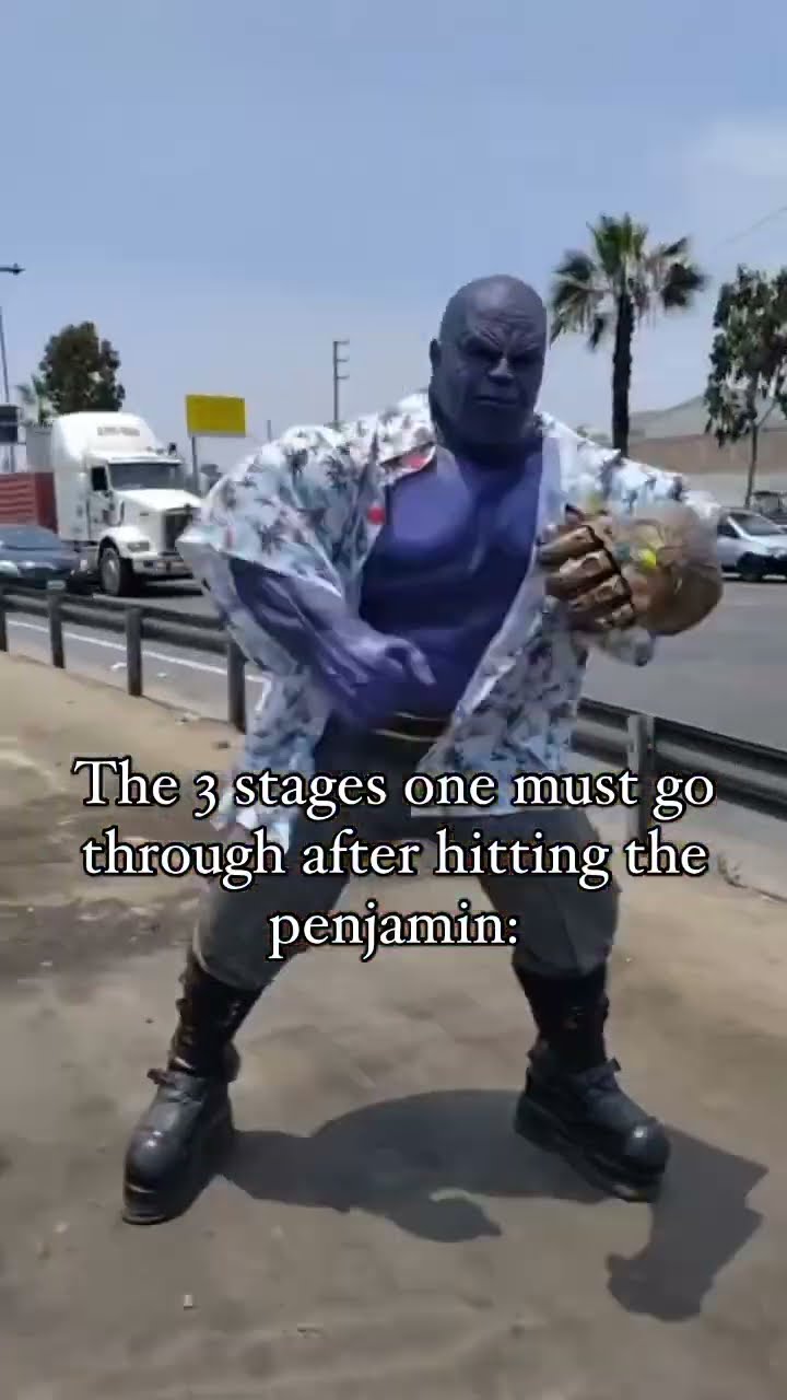 When you just vibing off the penjamin
