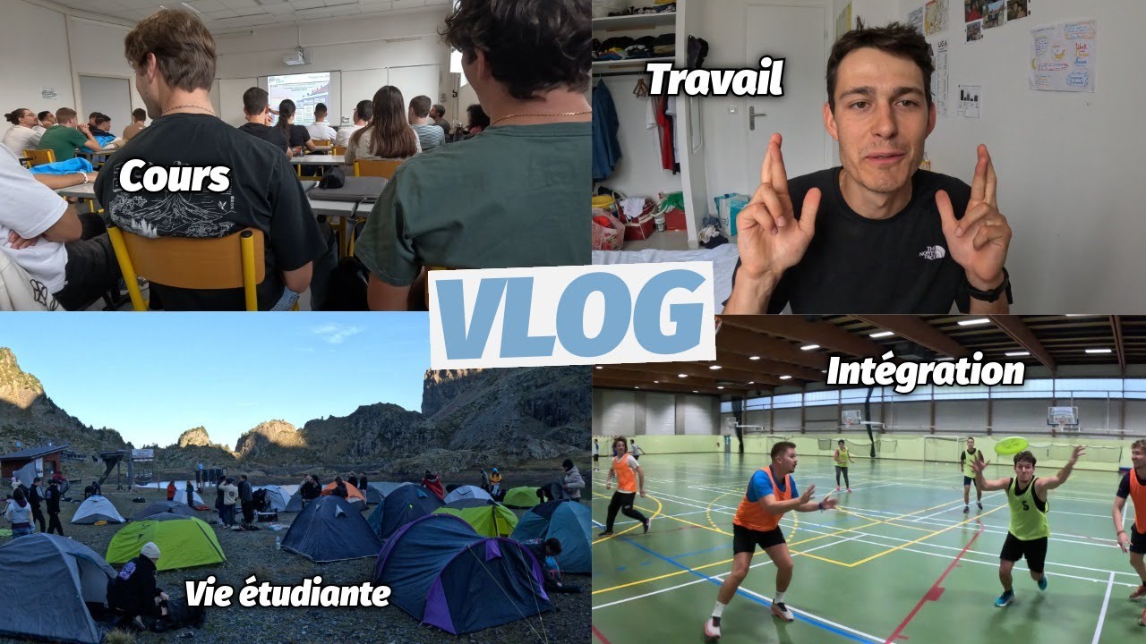 Ma semaine de rentrée en ÉCOLE d'INGÉ ! C'était...?