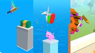 Slice It All | Don't Slice The Cat | Master Slice - All Levels Gameplay Android, iOS screenshot 3