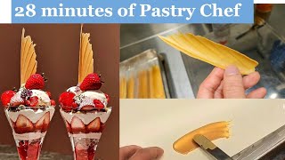 POV:Making chocolate decorations of feathers