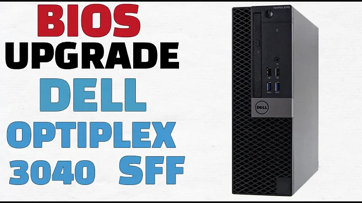 BIOS Upgrade | Dell Optiplex 3040 Using a USB
