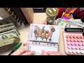 Cash Stuffing $545 | Rearranging Some Envelopes | New Savings Trackers | ADHD Issues