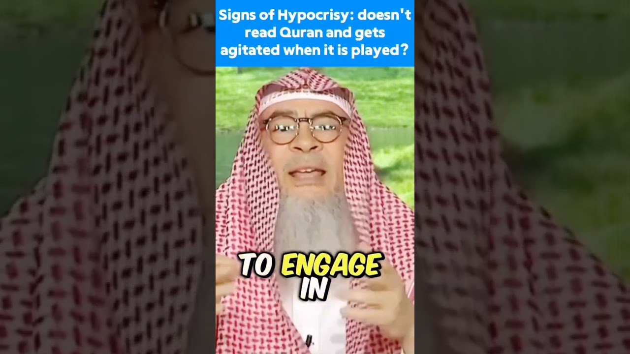 Signs of Hypocrisy| Sheikh Assimalhakeem 