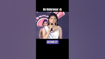 Too Honest Answer? Whats your opinion? #beautypageant