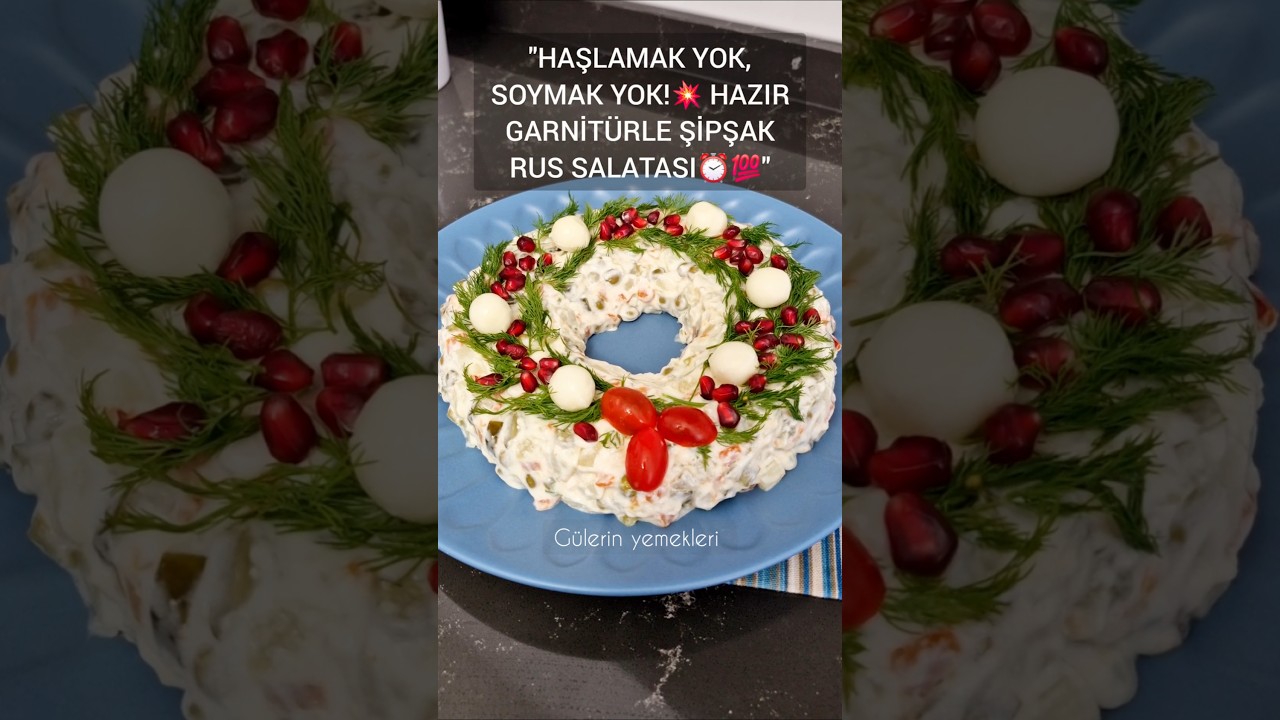 BU KADAR HIZLISI GÖRÜLMEDİ! 🚀 En PRATİK RUS SALATASI Hazırlaması Sadece 5 Dakika BU KADAR HIZLISI GÖRÜLMEDİ! 🚀 En PRATİK RUS SALATASI Hazırlaması Sadece 5 Dakika