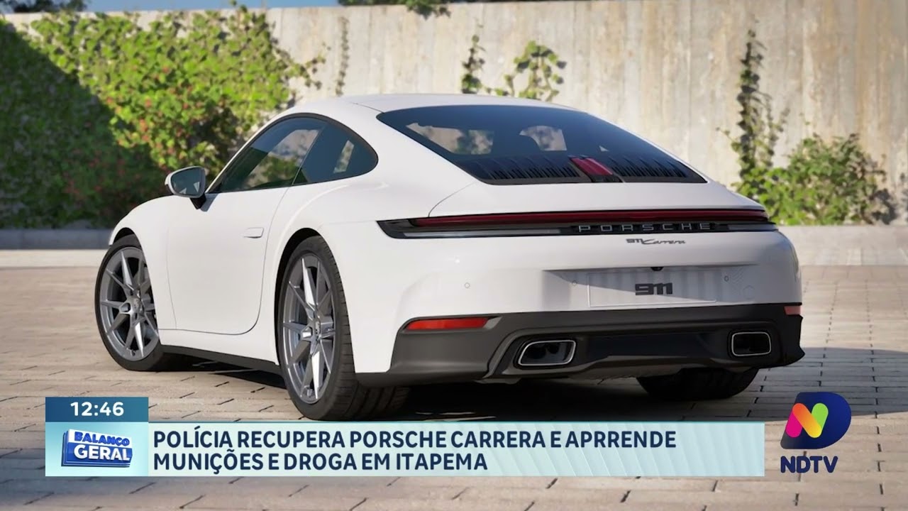Giro Ocorrências: golpe contra idosa, Porsche recuperado e prisões por tráfico