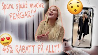 SPARA MASSVIS MED PENGAR!! + TRY ON HAUL