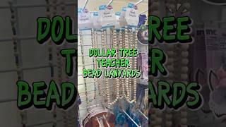 DOLLAR TREE 🌳 Teacher Bead Lanyards