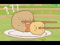 とんかつ：お召し上がり｜すみっこぐらし