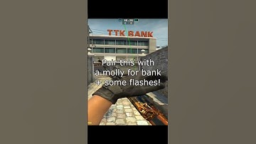 Overpass A site smokes from Long! #shorts #csgo #gaming #counterstrike