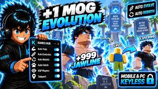 🎮 +1 Mog Evolution Script | Auto Farm, Auto Win, Auto Train, Auto Rebirth & More | Mobile/PC