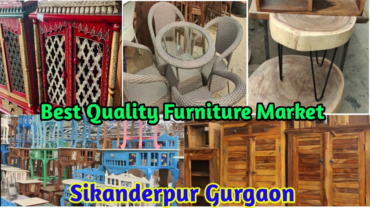 Furniture Market in Gurgaon Best Quality Furniture l Sikanderpur