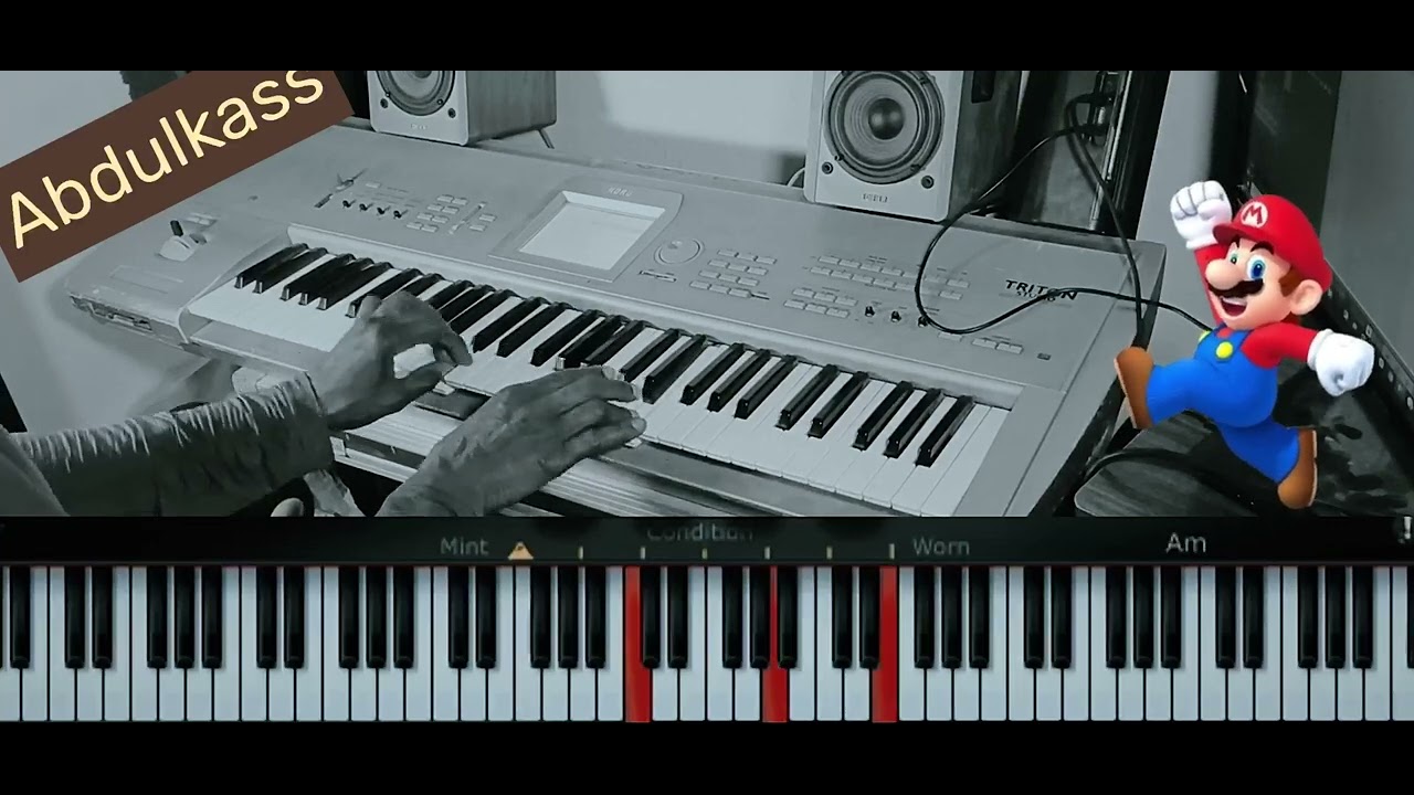 How to play Super Mario on the piano - YouTube