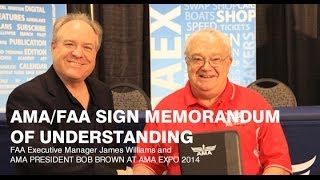 AMA/FAA sign memorandum of understanding