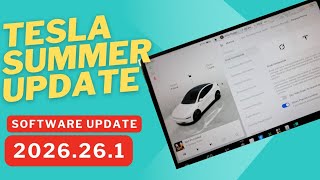 Tesla Summer Software Update 2026.26.1 TONS OF NEW FEATURES !!! screenshot 5