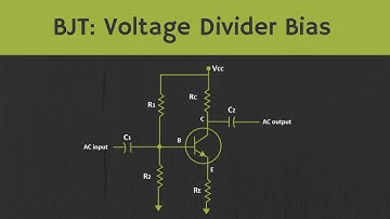BJT: Voltage Divider Bias Configuration