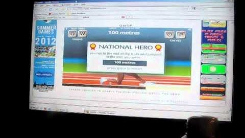 QWOP: The Impossible Running Game