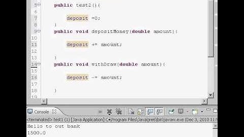 Accessors and mutators in Java