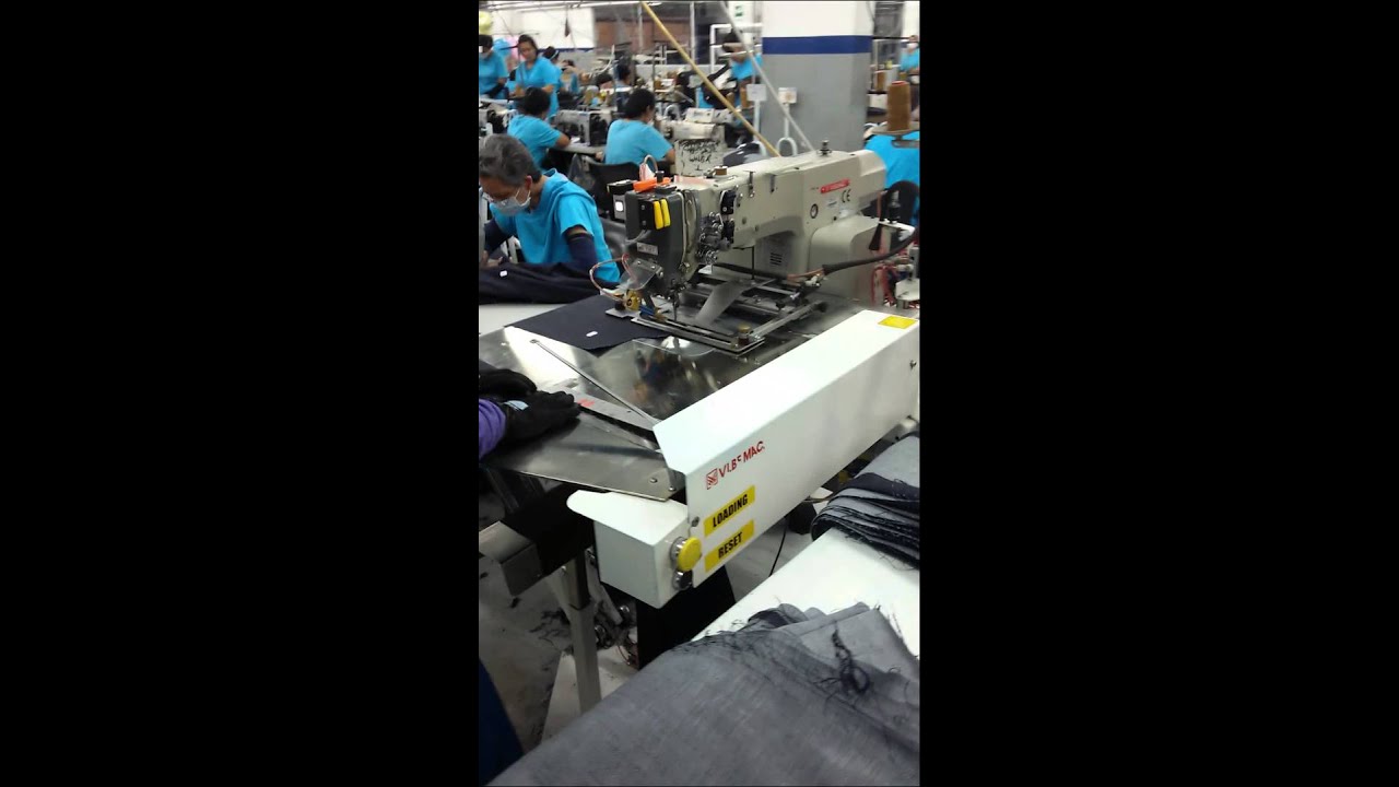 ViBeMac 1010V4F1 automatic j stitch unit YouTube