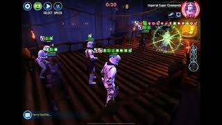 SWGOH: Death Trooper (Peridea) ignores Damage Immunity & devours the enemy