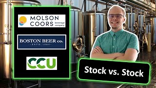 Molson Coors vs Boston Beer vs CCU stock analysis | Best beverage stock to BUY | TAP SAM CCU