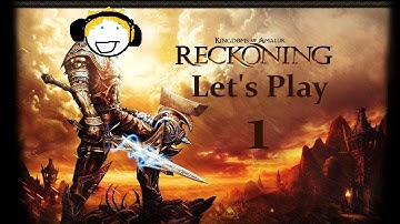 Kingdoms of Amalur: Reckoning Lets Play Part 1- Barry the Barbarian