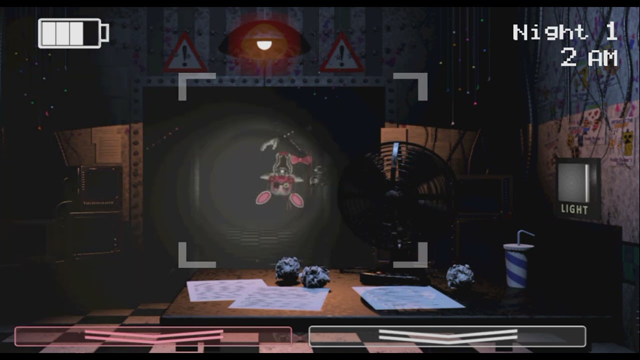 FNaF 2 Demo Toy Foxy (Mangle) No Sound Sorry :(