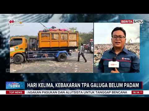TPA Galuga Masih Terbakar Hari Ke-5, Antrean Truk Sampah Mengular 1 Km #Beritasatu