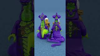 LEGO Ninjago Minifigures Empress Beatrix , Acid Monster and Ice Monste #lego #legoninjago