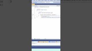 Top-Level Statements c#