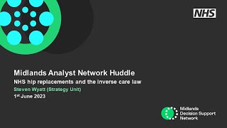 MAN Huddle: NHS hip replacements and the inverse care law - 01/06/23