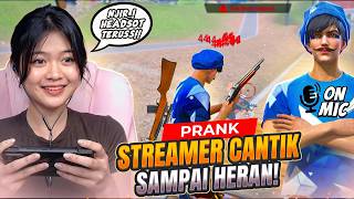 Pakai Suara Berdamage Prank Streamer Cantik Bikin Dia Heran Nonton Gua Main