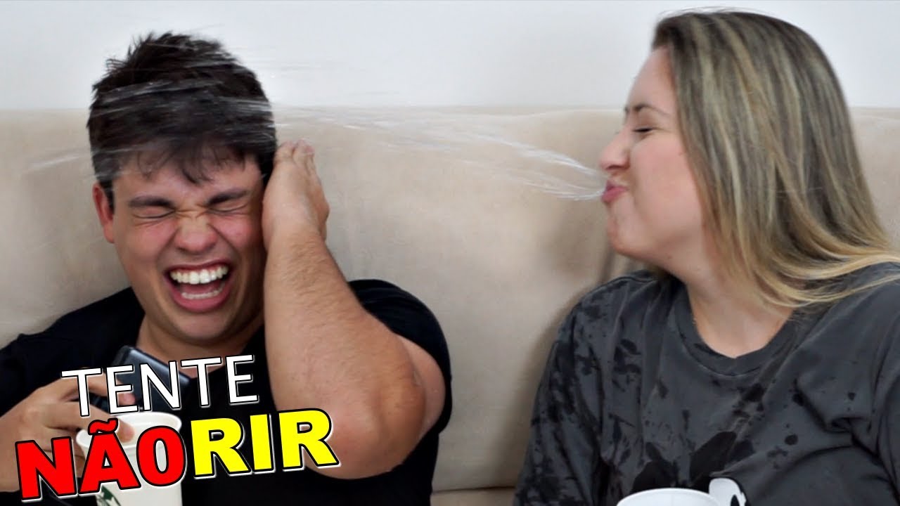 TENTE NÃO RIR com Piadas! Try not to laugh Challenge Thata vs Henrique - YouTube