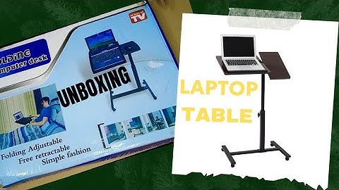 Step-by-Step Guide to Assembling a Foldable Laptop Table