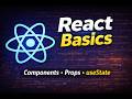 React JS Tutorial for Beginners 🚀 | Installation, Components, Props &amp; useState Explained