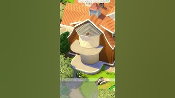 this is how you use a round room in sims 4 #sims4room #sims4shorts #sims4howto