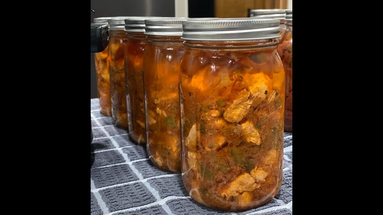 Canning Enchilada Chicken YouTube