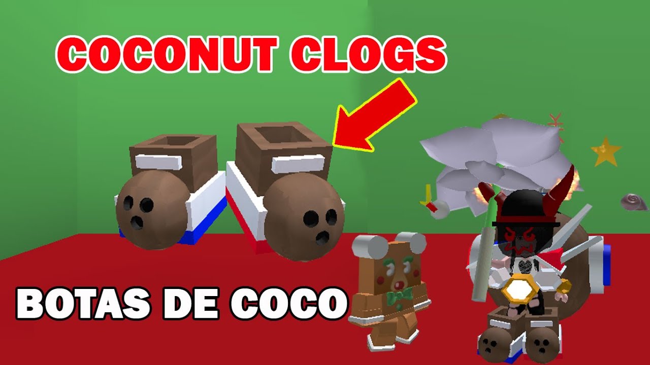 ROBLOX - Bee Swarm Simulator (Comprando Coconut Clogs/Botas de Coco ...