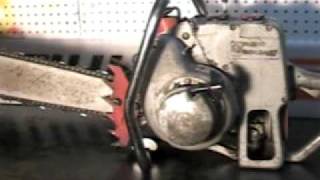 The chainsaw guy shop talk David Bradley chainsaw.AVI