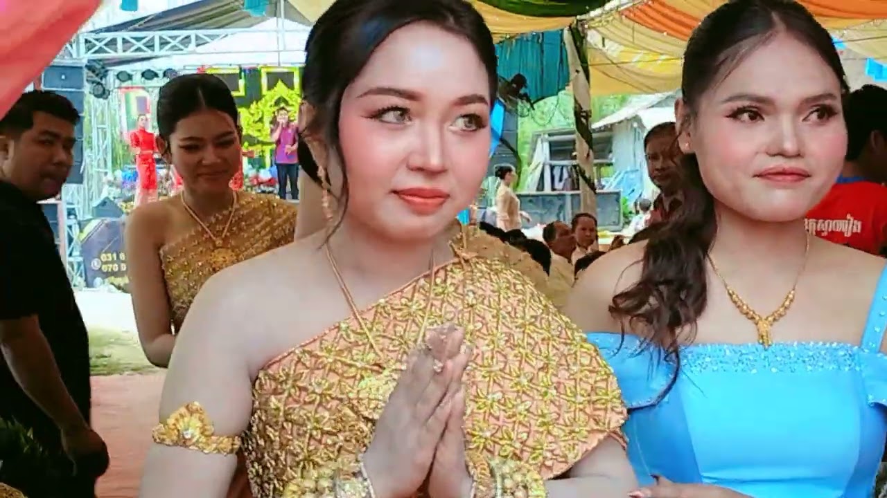 បទ: ស្រីសសំពោង /26.02.2026/ពិធីហែរចំនួនពេលព្រឹកនៅភូមិព្រែកខ្លា