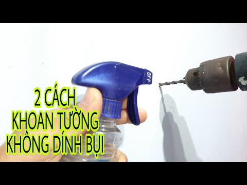 Video 2 CÁCH KHOAN LỔ TRÊN TƯỜNG KHÔNG RỚT BỤI BẨN BẠN NÊN... - youtube
