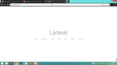 01 - Introduccion e instalacion de Laravel 5.8