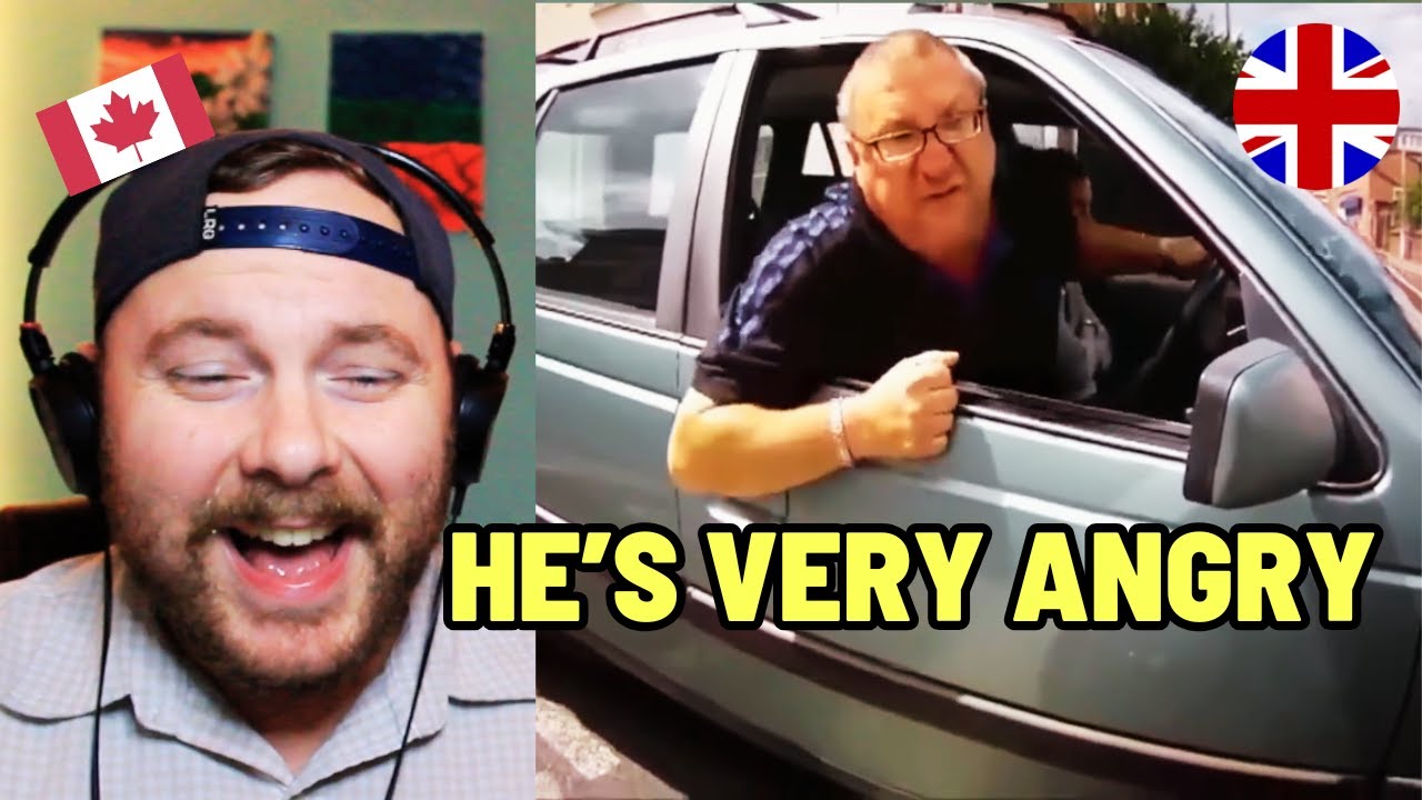 Canadian Reacts to British ROAD RAGE video Cyclist vs Driver - YouTube