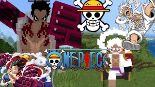 One piece Mod showcase in Minecraft!