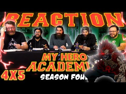 My Hero Academia [English Dub] 4x5 REACTION!! "Let's Go, Gutsy Red Riot"